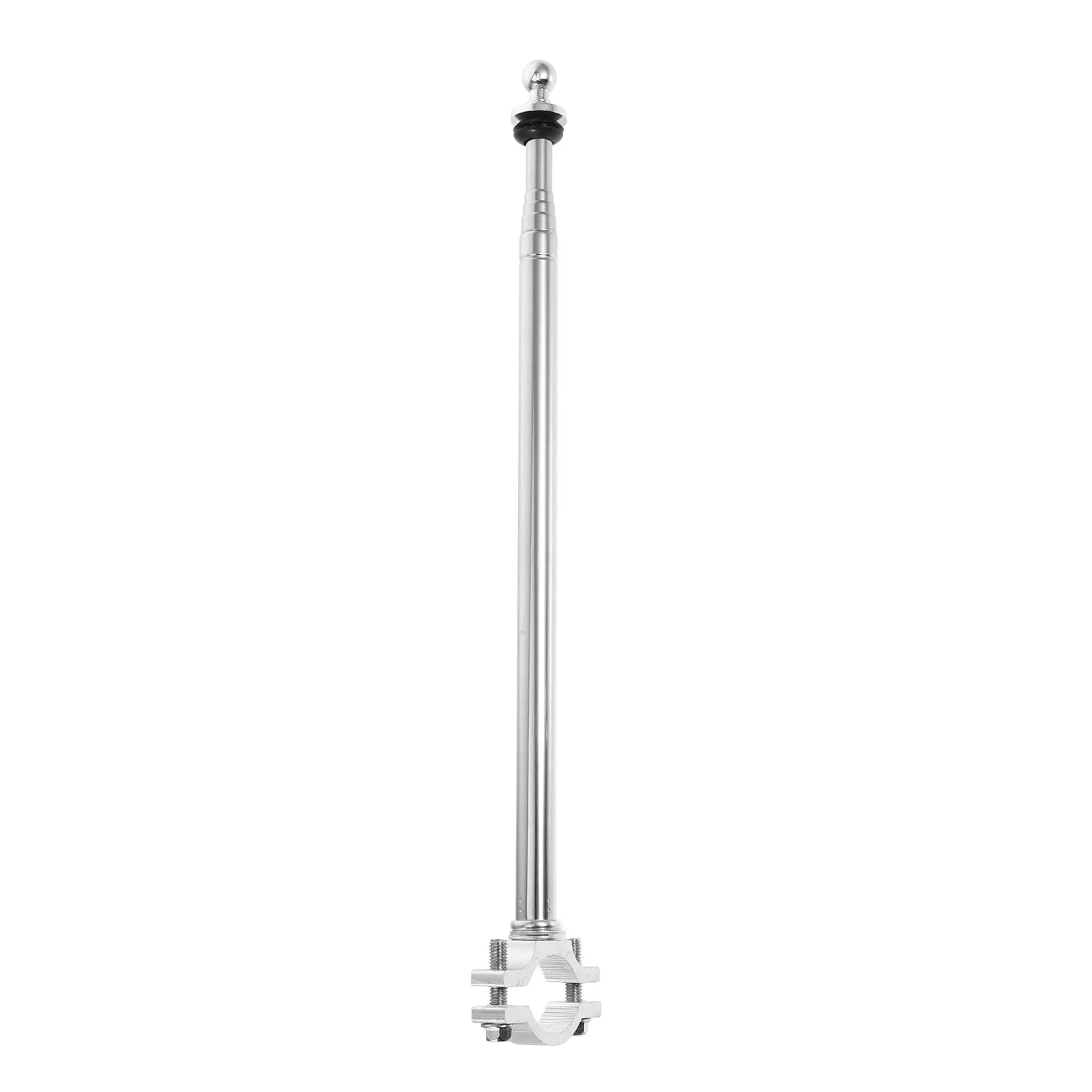 Heavy Duty Adjustable Motorcycle Bicycle Flag Pole Mount – Rust-Resistant Aluminum Steel, Sleek Design