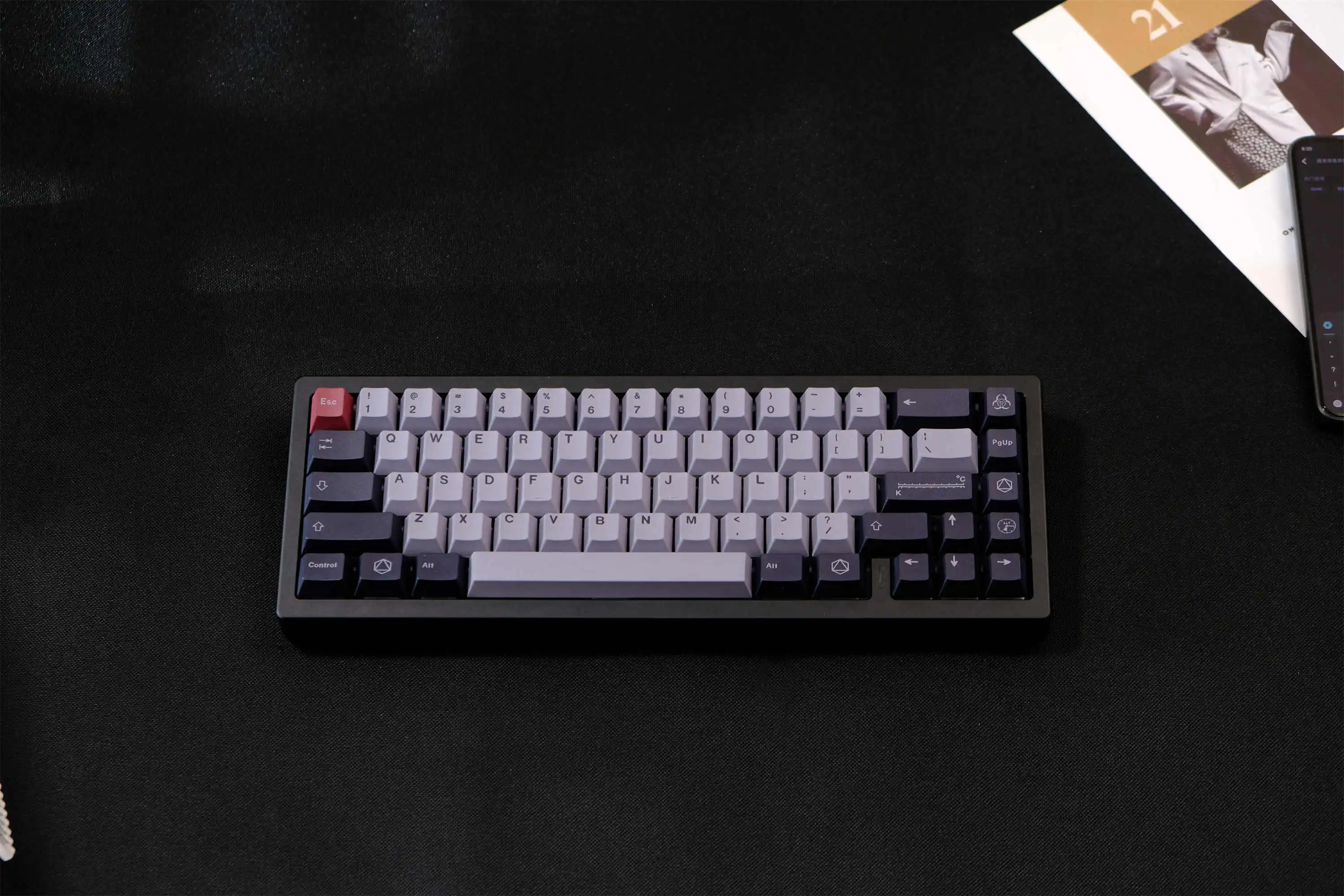 GMK Mercury Keycap 129 Keys PBT Keycaps Cherry Profile DYE-SUB Customized Keycaps For Mechanical Keyboard