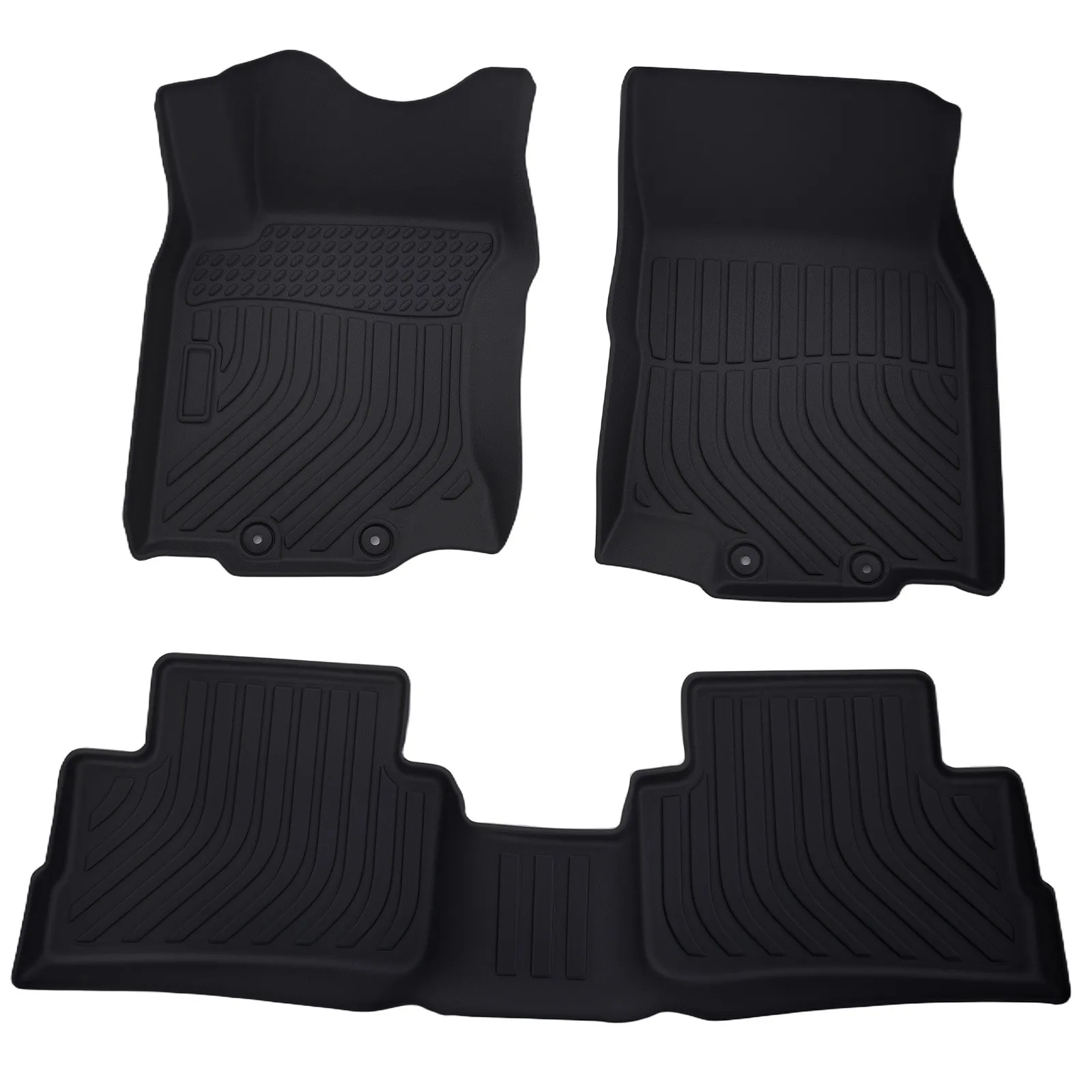 Black TPE Carpet Floor Mats Liner for Nissan Rogue Sport 2017-2022 Car Carpet