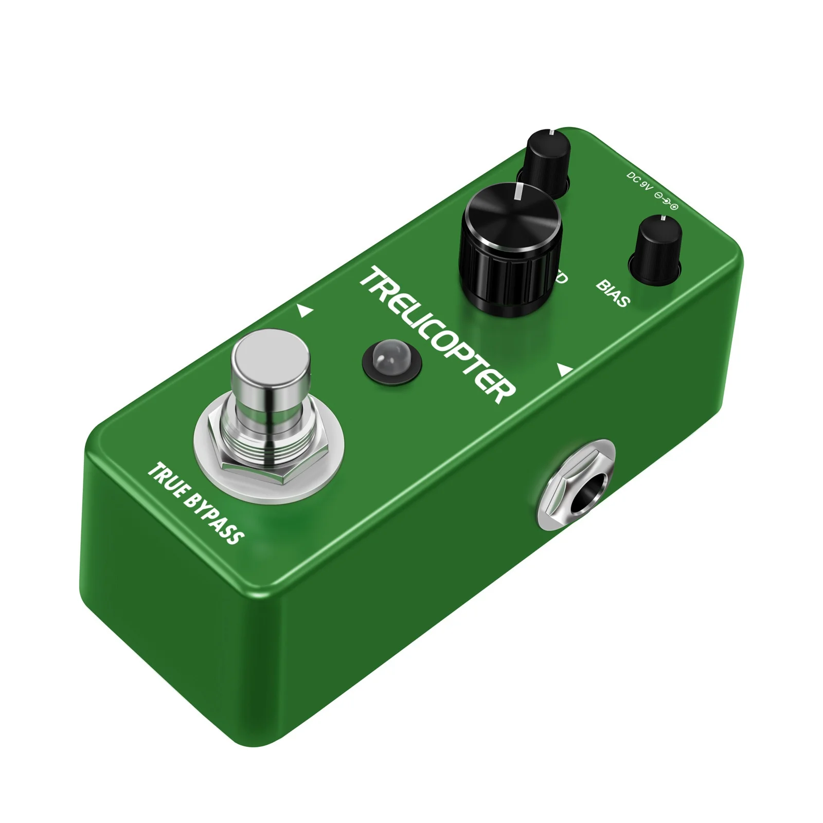 TREUCOPTER Electric Guitar Single-effect Overdrive Fuzz Delay Reverb Chorus Vibrato Processor Different Sound
