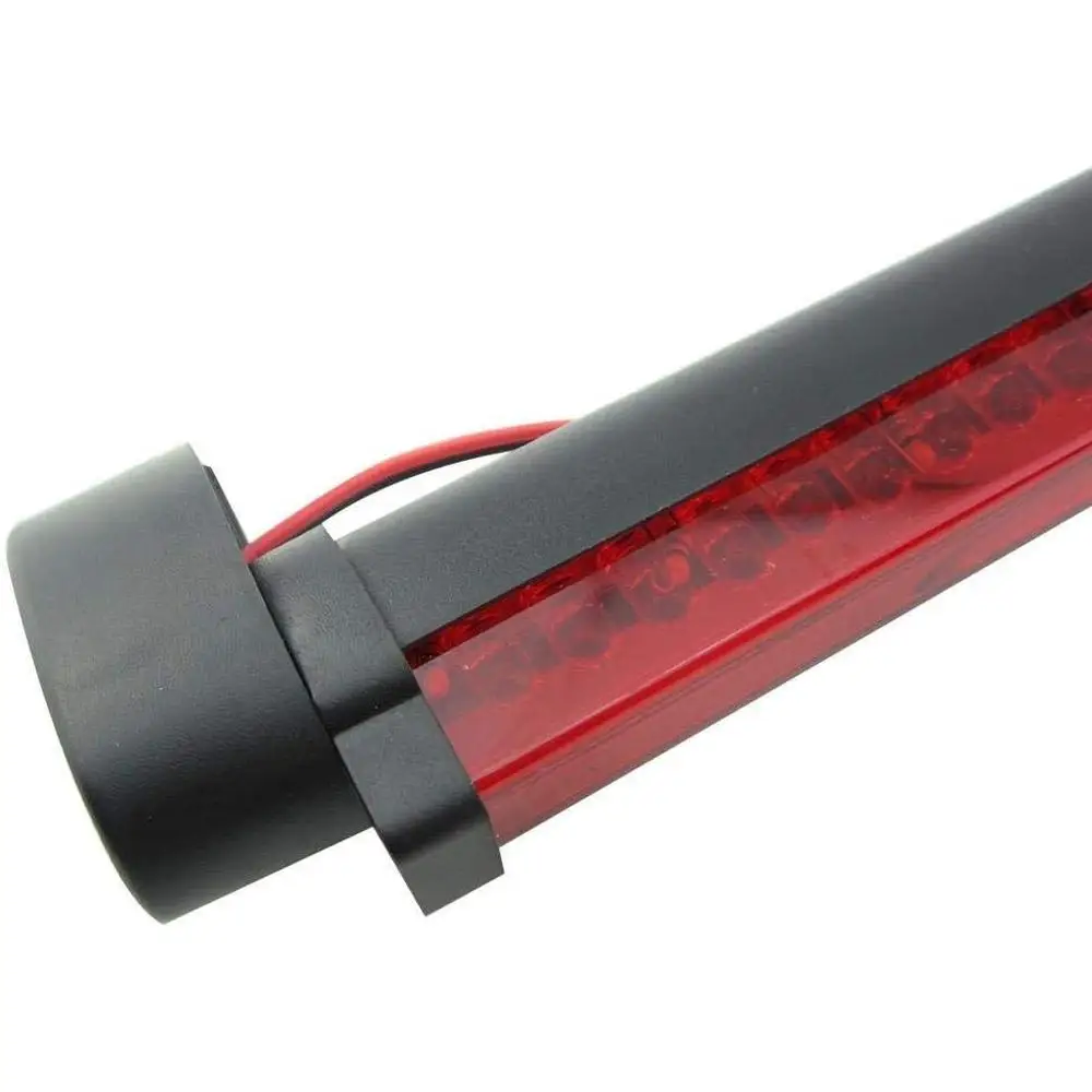 

12V 24 LED Additional Red Warning Light Stop Tail Lamp Car Rear Third Brake Light New Brake Stop Light Universal For cars