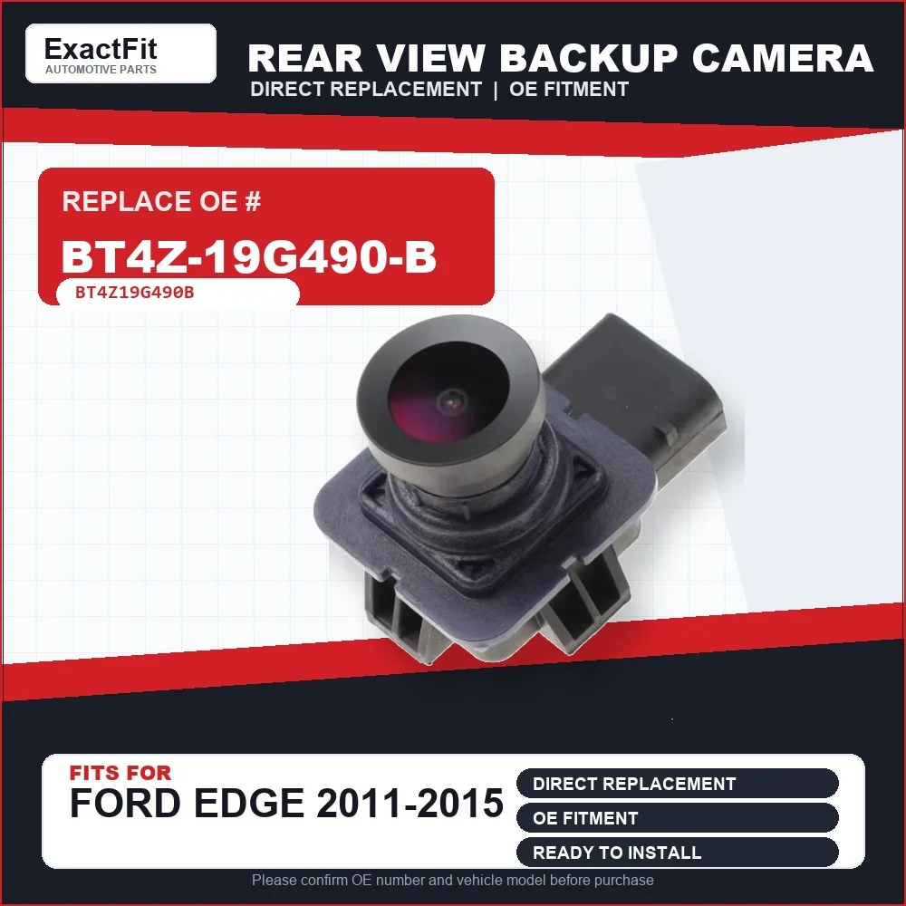 BT4Z-19G490-B BT4Z19G490B Rear View Backup Camera for Ford Edge 2011-2014 and Lincoln MKX 2011-2013