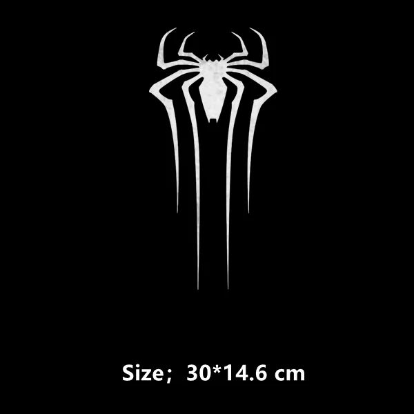 Wielokolorowe logo Spider-Man naszywki na ubrania naklejki winylowe DIY Szycie