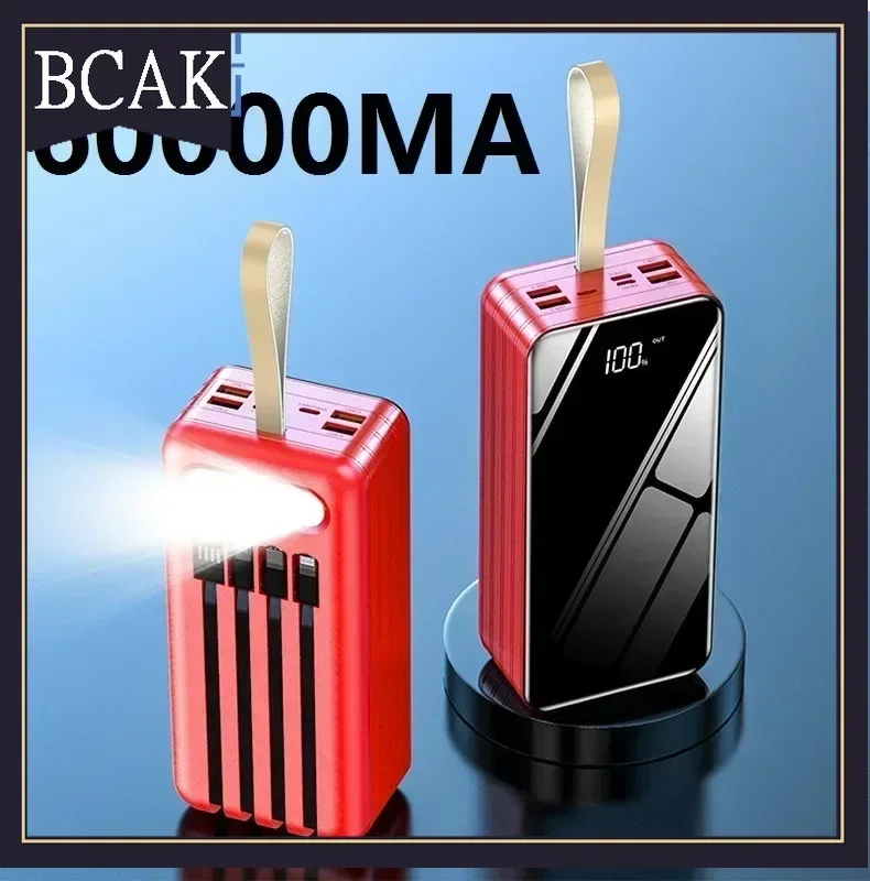 BCAK Brand store 80000mAh Outdoor Large-capacity Charging Treasure 60000 Fast Charging 100000 Mobile Power Welcome Wholesale