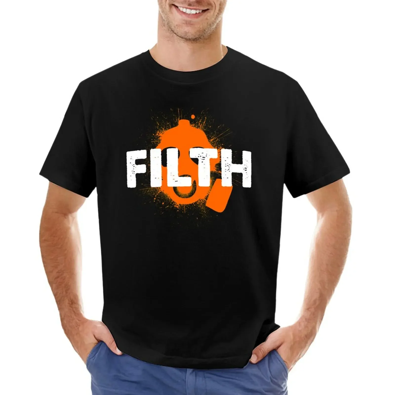 

Filth Drip T-shirt hippie clothes summer tops oversizeds Aesthetic clothing funny t shirts for men