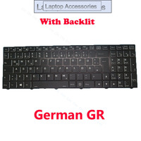 F LED PER KEY Backlit NH50AC Keyboard For CLEVO X170KM CVM19N2600J4303 6-80-NH5A3-190-1 CVM19N26D0J430 6-80-X17S0-070-1 German G