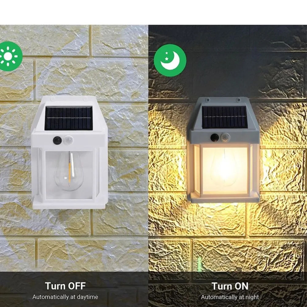 Factory sale Outdoor Solar Garden Light Tungsten Wall Light Waterproof Solar Outdoor Light With Motion Sensor