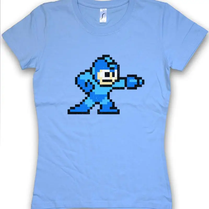 MEGA BOY WOMAN T shirt Man Game 16 Bit Retro Video Console Konsole Gamepad