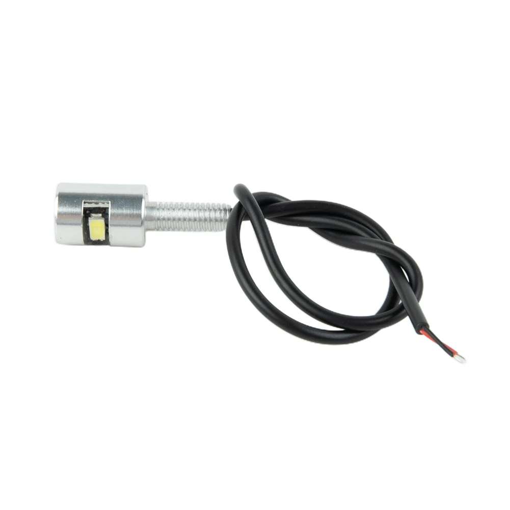 Plate Bolt Light Led License Car Accessories 0.24W 17x12x12mm Aluminum Long Lasting Low Consumption Motorcycle