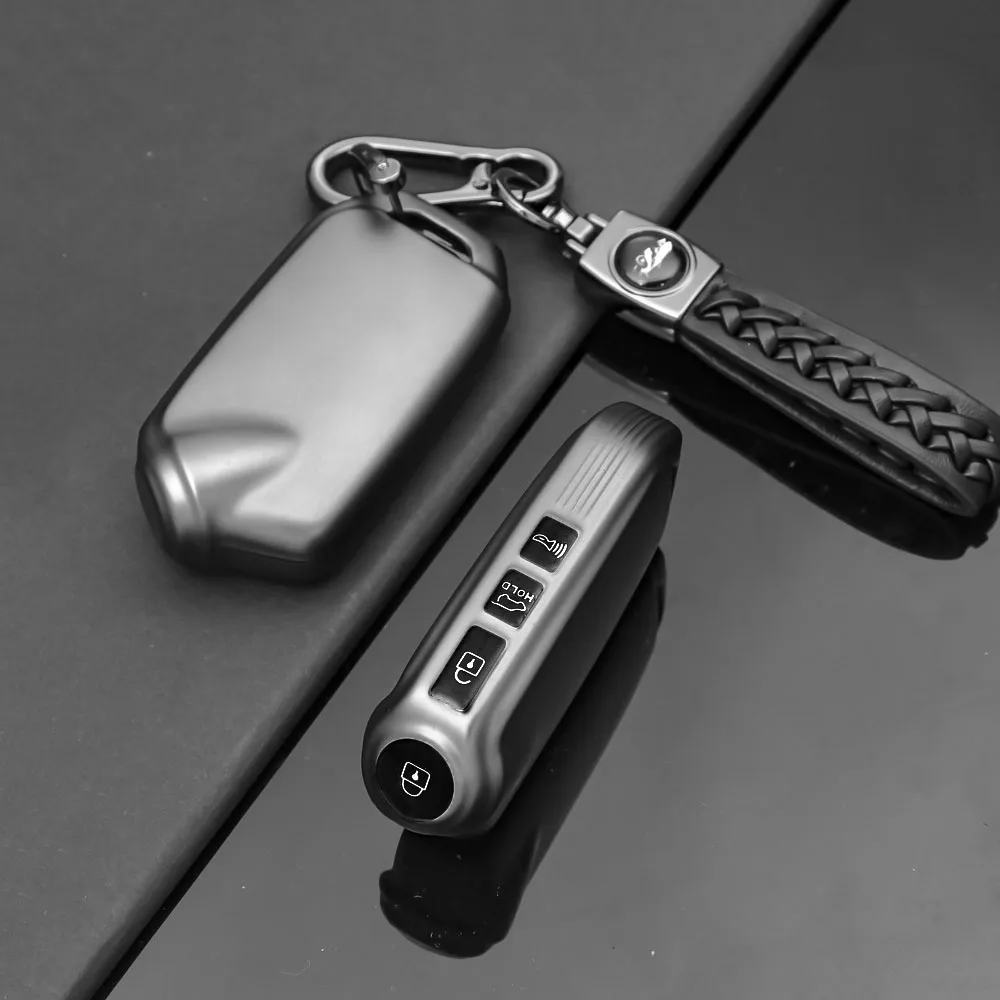 For Kia K900 Stinger 2017 2018 2019 2020+ 4Buttons TPU Car Smart Remote Key Case Cover Shell Fob Holder Keychain Protector