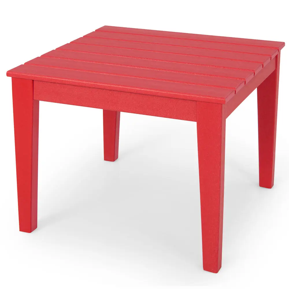 Costway Kids Square Table Indoor Outdoor Heavy-Duty All-Weather Activity Play Table