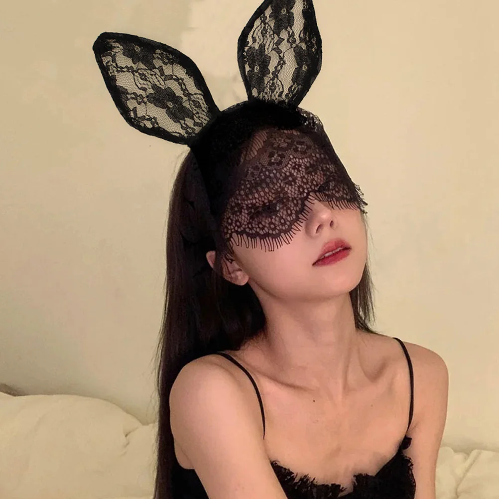 

2 шт., повязка на голову с ушками животных, кошачьи уши, вуаль, обручи для волос, праздничный головной убор, реквизит, аксессуар для костюма кролика для женщин