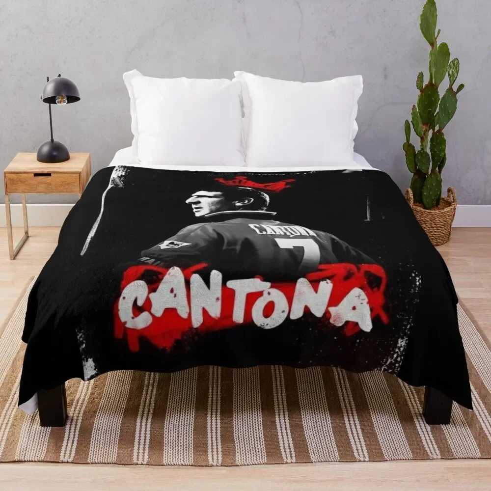 

Eric Cantona 2#210322 Throw Blanket Decorative Beds blankets and throws Bed Fashionable Hairys Blankets