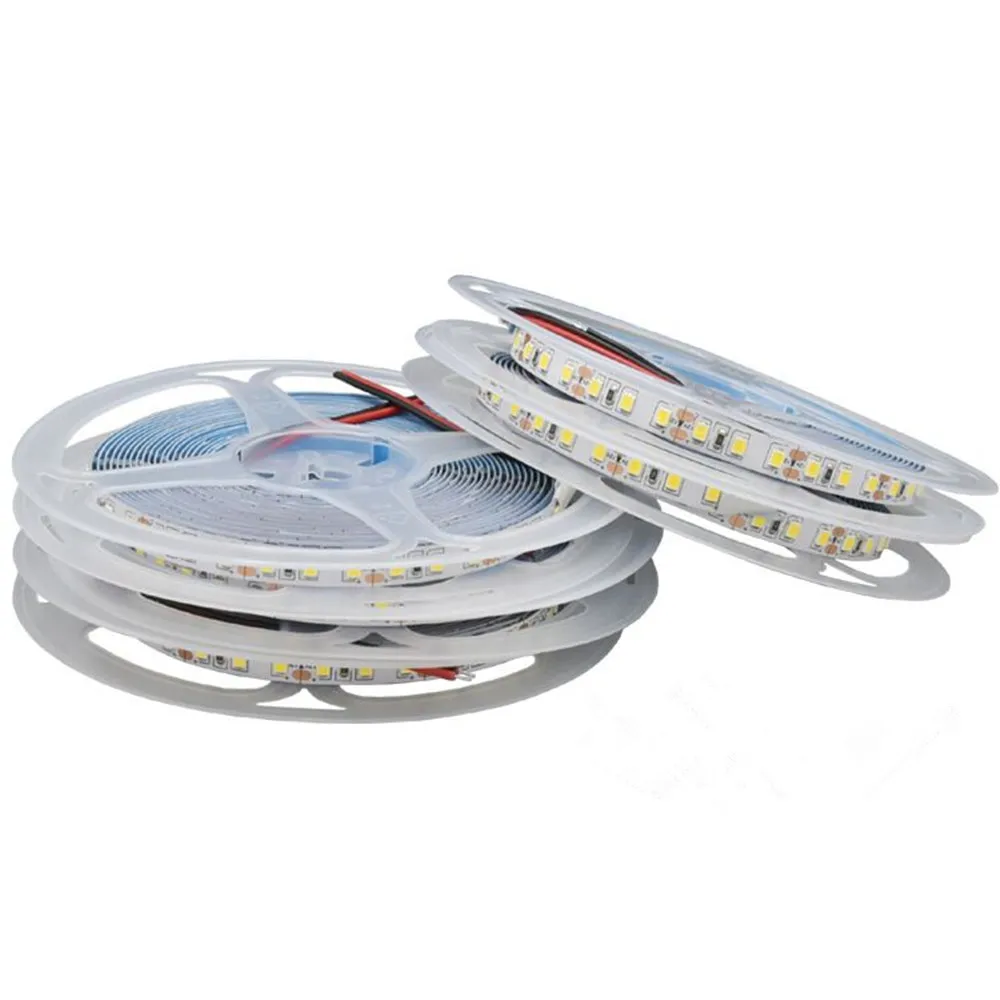 12V 24V 2835 Đèn LED Dây 5M Ánh Sáng Ruy Băng 60/120 Đèn LED Trắng Tự Nhiên/Trắng Ấm/lạnh Trắng Trang Trí Nhà