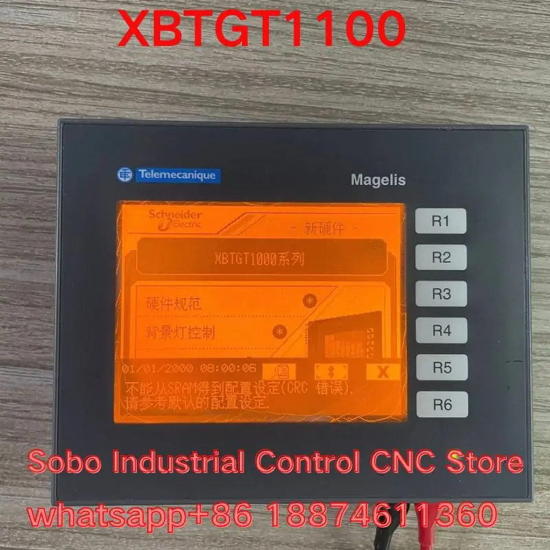 

Б/у, проверенный, в хорошем состоянии XBTGT1100 Schneider Touchscreen