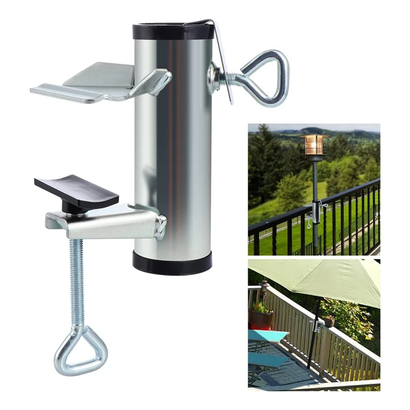 Patio Umbrella Holder,Deck Umbrella Clamp,Patio Umbrella Clamp,Balcony Umbrella Clamp,Deck Umbrella Holder