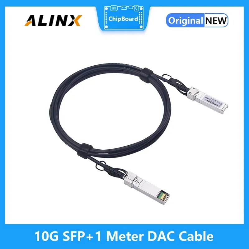 

Кабель ALINX SFP: 10-гигабитный Высокоскоростной медный кабель SFP + DAC, 1 метр