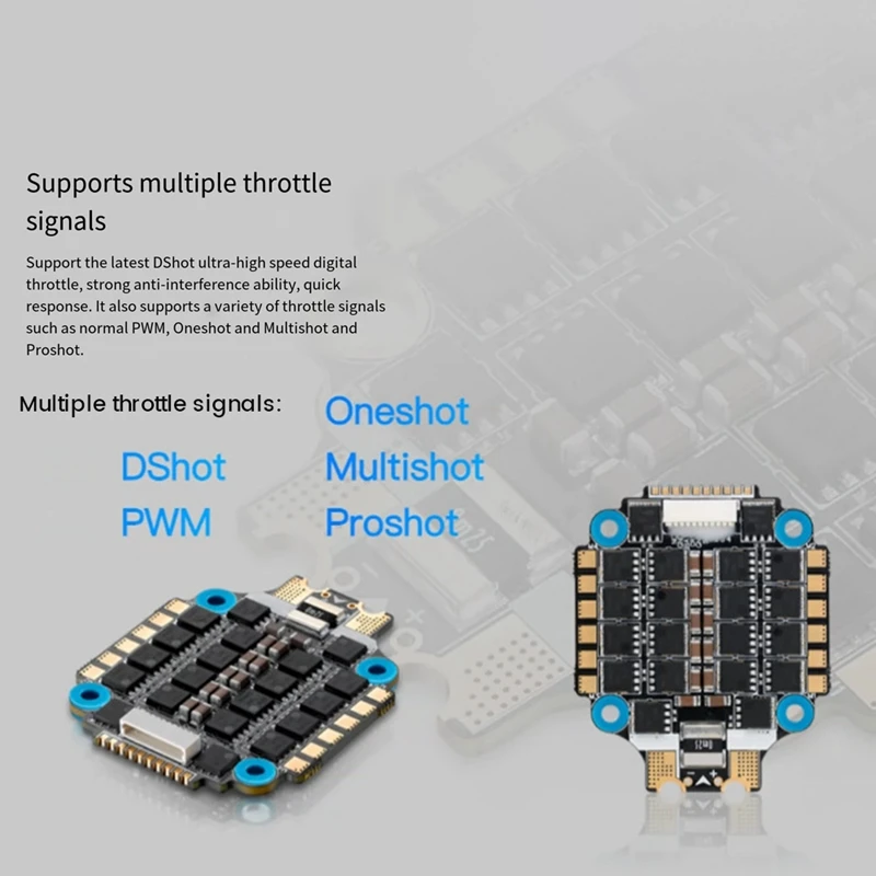 For Hobbywing Xrotor FPV ESC 4-In-1 65A ESC Support 128Khz PWM Refresh Rate For FPV Racing Drone Easy To Use