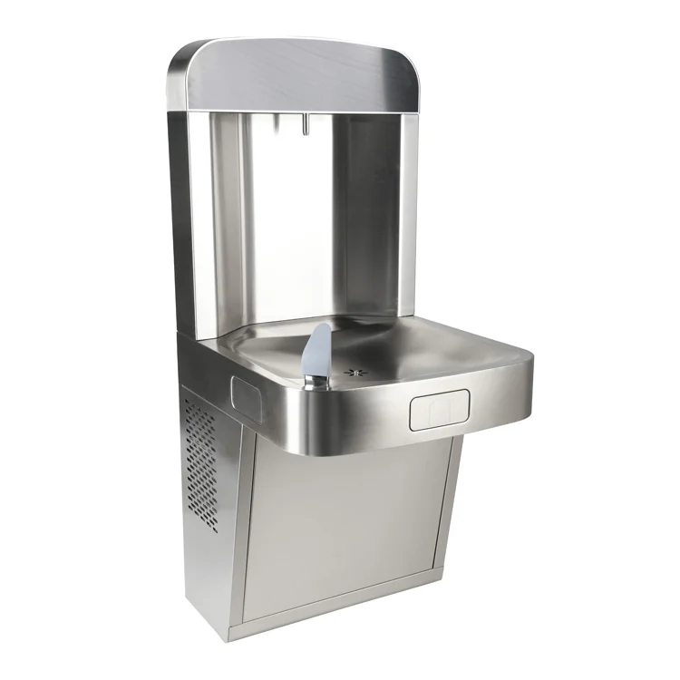 

Настенный диспенсер для воды из нержавеющей стали, питьевой фонтанчик для школы