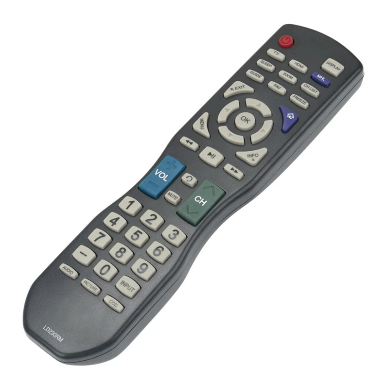 1 PCS LD230RM Remote Control Black ABS Replacement For APEX LED LCD TV LD230RM LD200RM LD220RM LD4088RM LE3245M LE3245