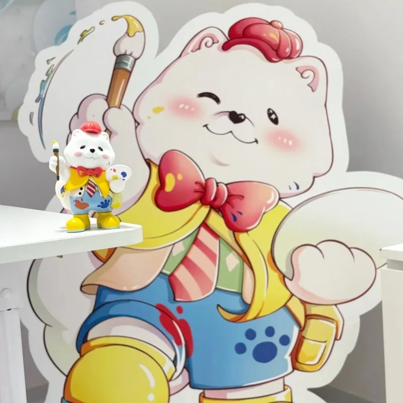 Didipaws Fun Urban Figurine Blind Box Mystery Box Samoyed Trendy Toy Ornaments Novel Designer Children Birthday Gift