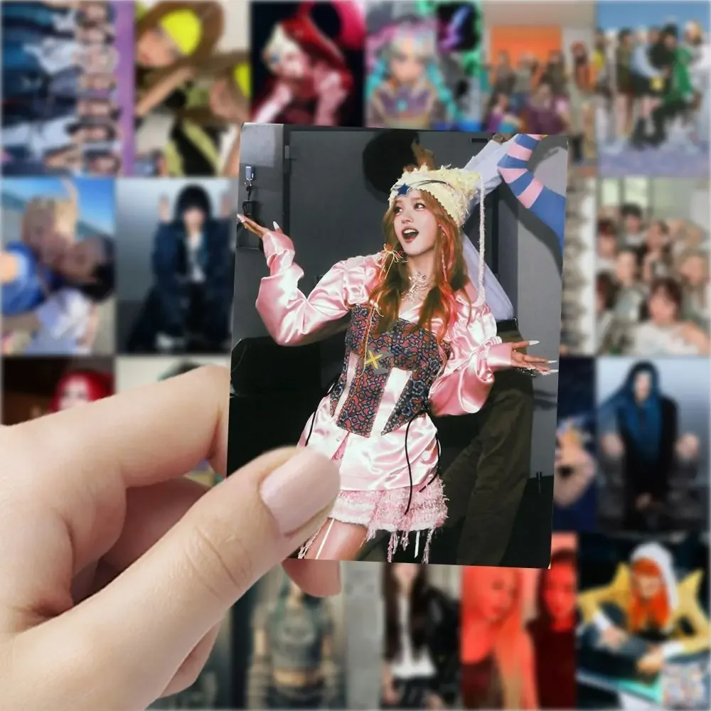 60pcs KPOP XG Waterproof Stickers High Quality DIY Creative Decoration Sticker Fashion Korean Star Coated Selfie Collection Gift