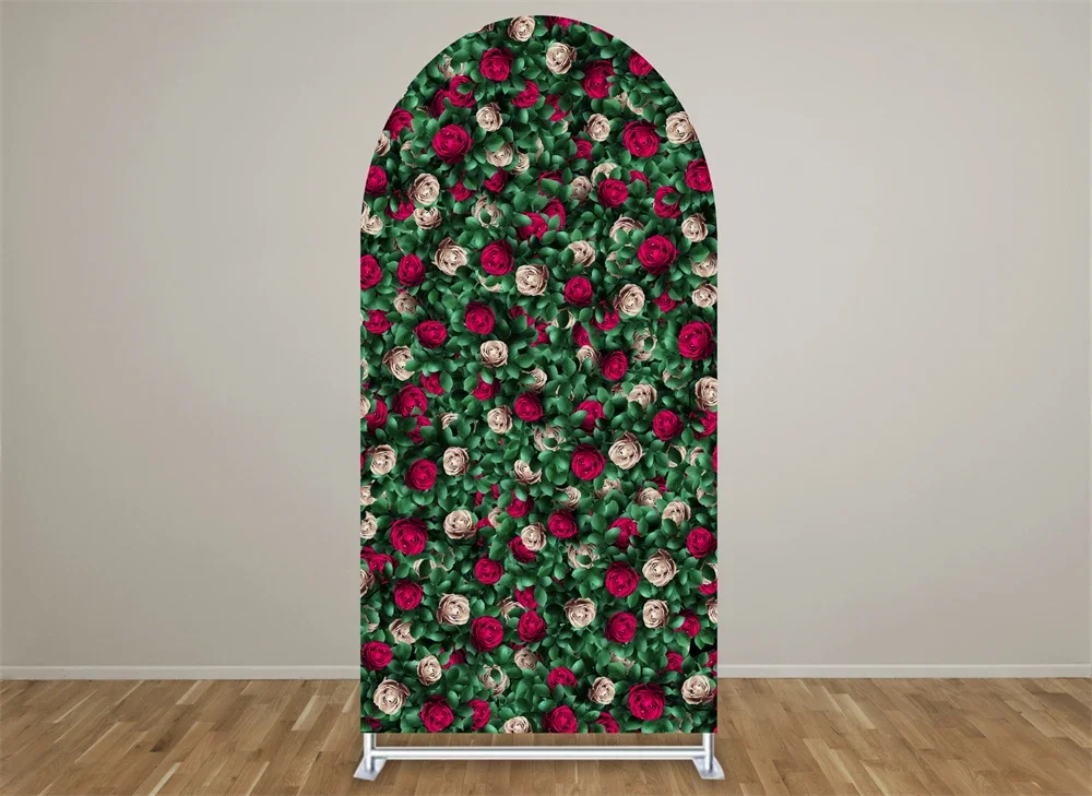 أغطية خلفية قوس زهري للحفلات ، لوحات مقوسة ، زفاف ، عيد ميلاد ، استحمام الطفل ، ديكورات حفلات