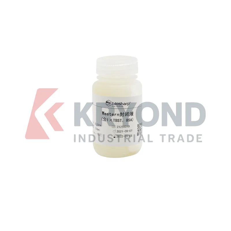 Biosharp BL535A Protein Membrane Blocking Buffer Western Blot Immunoblot Assay Laboratory Reagent Research 100ml Solution Use