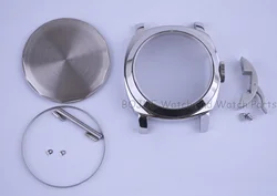 44mm Men Watch Case Vintage Retro Stainless Steel 10ATM Waterproof for PAM 5218 ETA6497/6498/ST3600 Mechanical Movement Parts