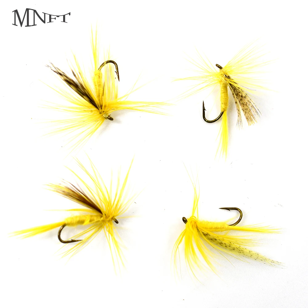 MNFT 10 Stück 12 #   Fliegenfischen-Köder, Insekten-Stil, MosquitoTrout, Fliegen, Köder, Haken, Trockenfischen
