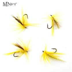 MNFT Señuelo Moscas secas estilo insecto mosquito para pesca de trucha