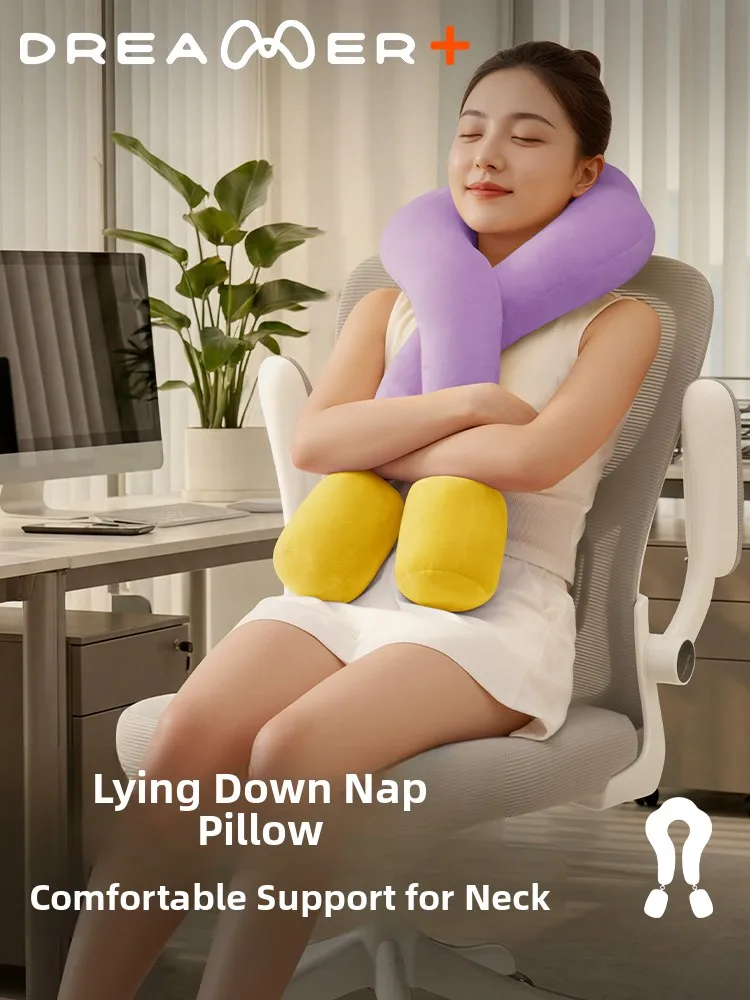 

Zhimengren Office Neck Support Pillow U-Shaped Cushion for Napping And Mobile Play Versatile Bed Pillow Neck Protection