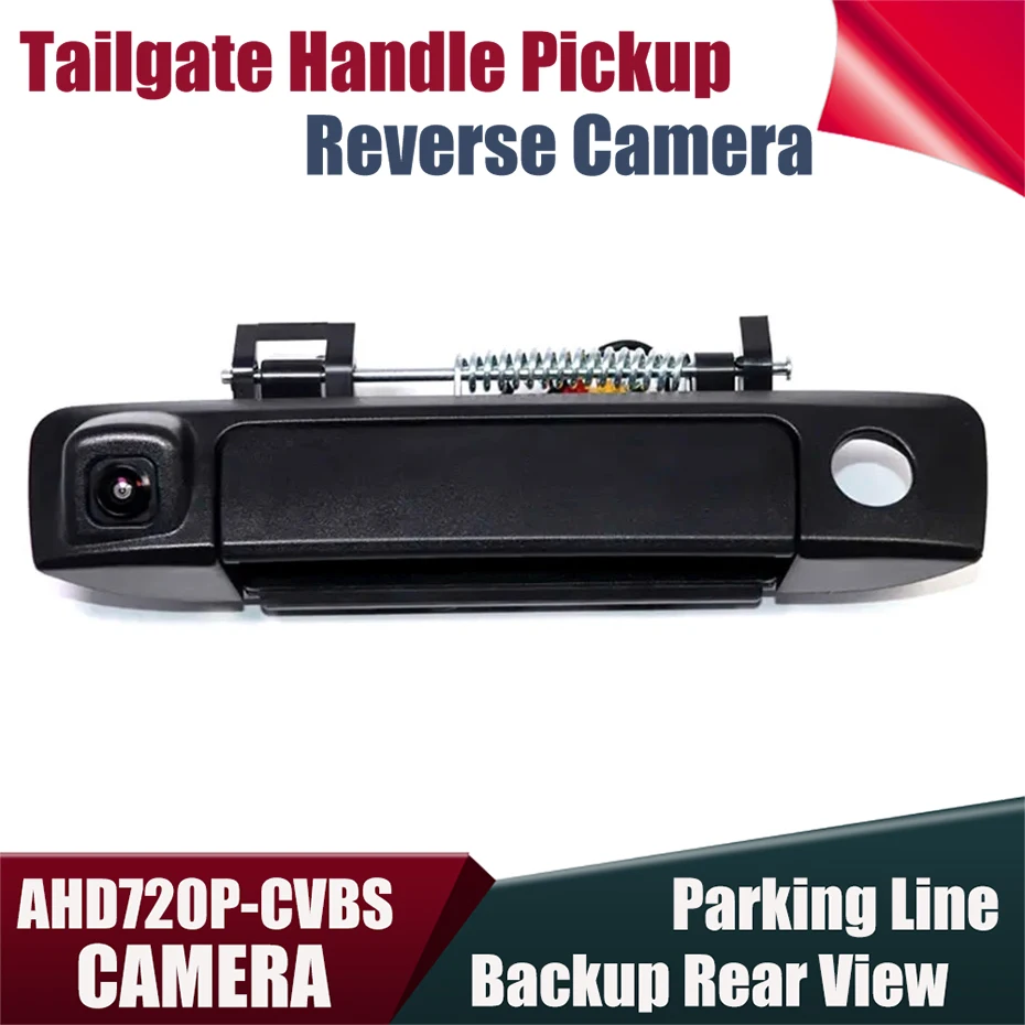 

Tailgate Door Handle Camera For Ford Ranger T6 PX MK1 MK2 MK3 Mazda BT50 2012-2020 Car Rear View Backup Pickup Parking HD AHD