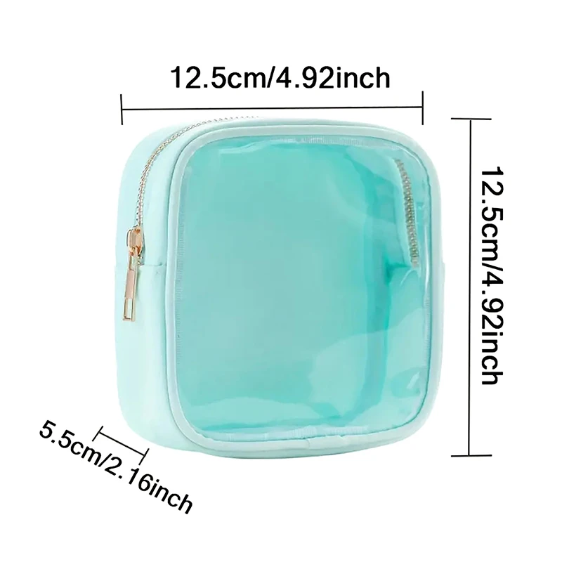 Cosmetic Bag Waterproof Zipper Small Storage Bags Makeup Organizers Cosmetic Organizer