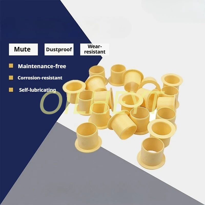 IGUS Quality Engineering Plastic Linear Bearings Self-Lubricating Bushing Oil Free Flange Replacement Copper Sleeve JFM