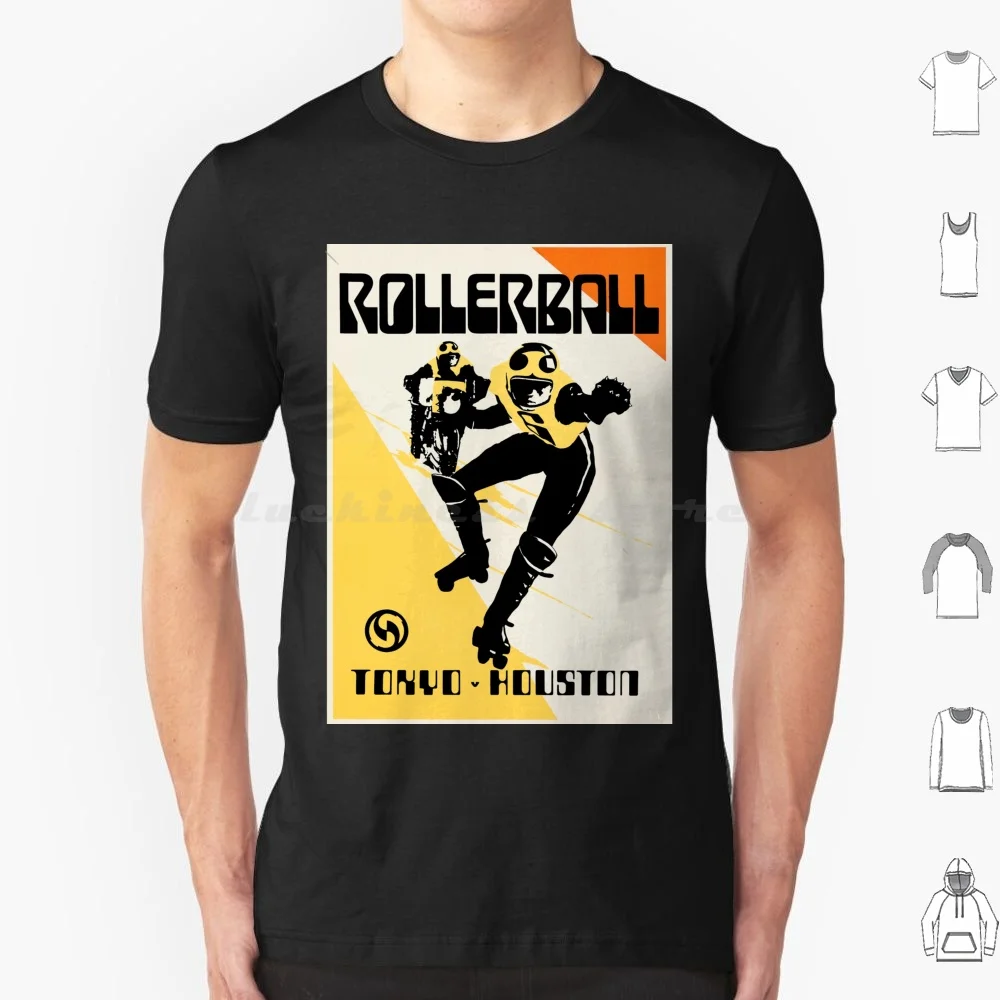 Rollerball-Tokyo / Houston T Shirt Men Women Kids 6xl Roller Ball Tokyo Houston Sport Motorbike Roller Science Fiction Jonathan