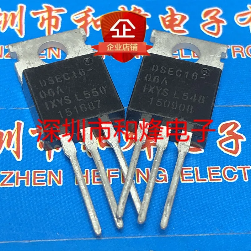 5PCS-10PCS DSEC16-06A TO-220- 600V 16A New And Original On Stock