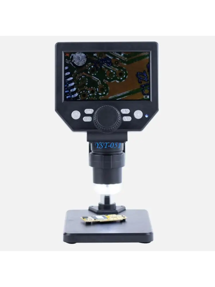 E15A 1000X Magnification Microscope With 4.3inch Screen And Aluminum Stand For Lab Use Professional Microscope
