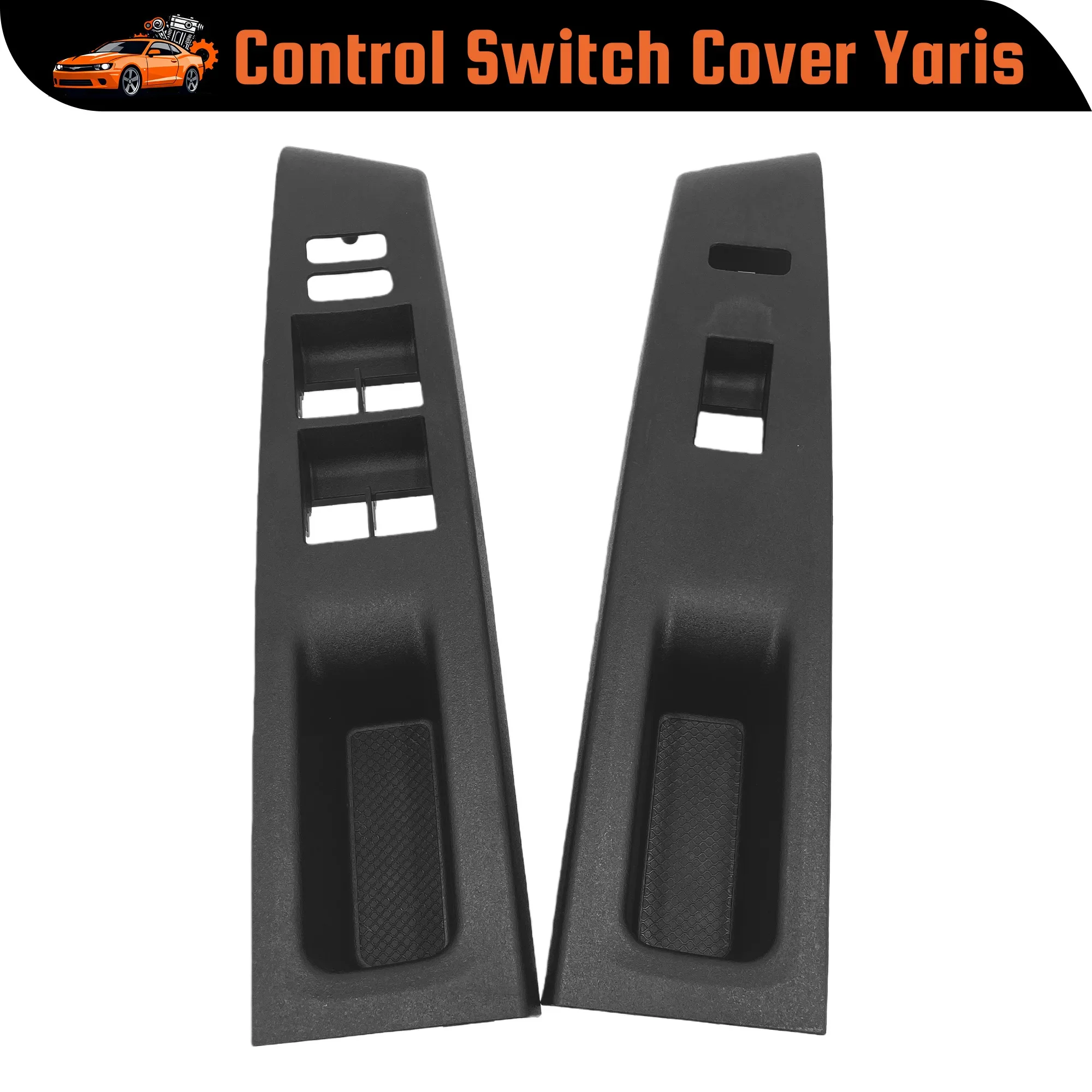 For Toyota Yaris Vitz 2010-2014 Car Window Switch Control Panel Armrest Upper Panel Cover Replacement Armrest Door Panel 5