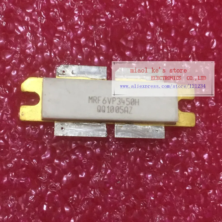 

MRF6VP3450H MRF6VP3450HR5 MRF6VP3450HR6 [FET RF 2CH 110V 90W 22.5dB 860MHZ NI1230/CASE375D-05] (With tin) original transistor