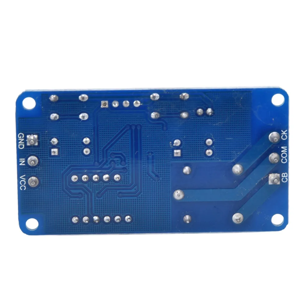 12V 12V Time Control Switch with LED Display High-level Trigger Timer Switch Module Optocoupler Isolation Adjustable Delay