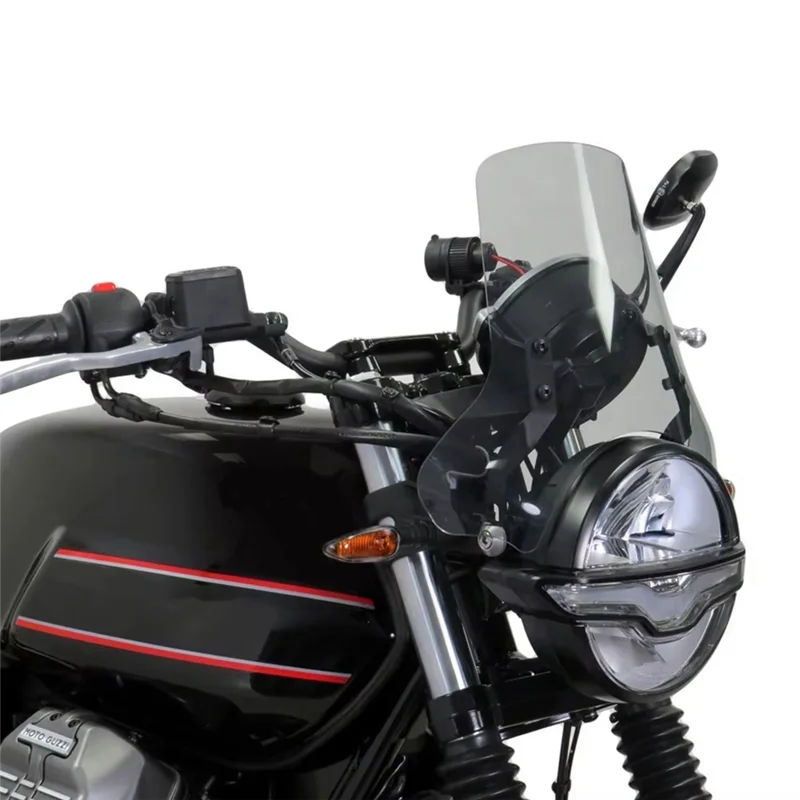 

Motorcycle Windshield Wind Deflector For Moto Guzzi V7 Stone 2021-2025 V7 Special Edition