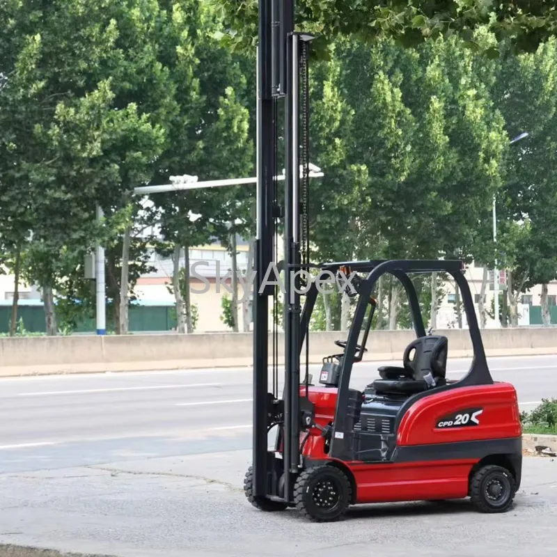 CE/ISO Certified 2 Ton 3-Wheel Lead-Acid Telehandler Customizable High Efficiency for Rough Terrain Warehouse Carg Deposit Price