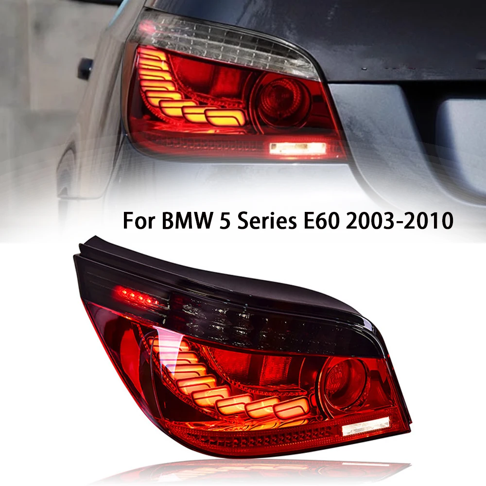 LED Tail Lamp for BMW 5 series E60 LED Tail Light 2003-2010 520I 525I 530I Rear Fog Brake Turn Signal Automotive Accessories