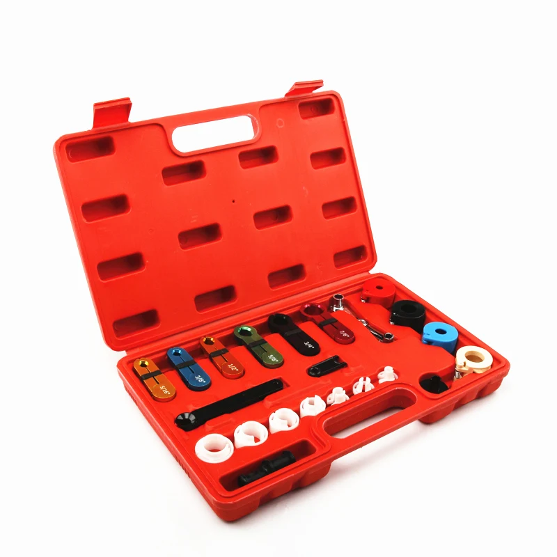 22 Pcs Oil Pipe Removal tools Transmission Air Con Air Conditioning Fuel Line Disconnect Removal Tool Set Kit