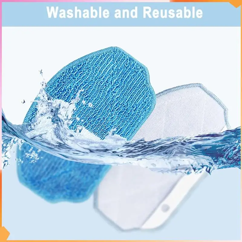 For MAMNV ZCWA ONSON GTTVO BR150/BR151 MANVINS G20, 2-In-1 Robot Vacuum Mop Pads Hepa Filters Side Brush Spare Parts Accessories