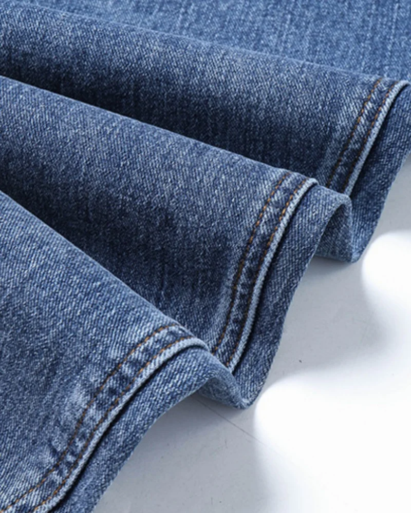 Women Ripped Holes Jeans Washing Denim Pockets Sexy Sheath High Waist Slim Fit Zipper Fly Ankle Length Basics Pencil Pants 2024