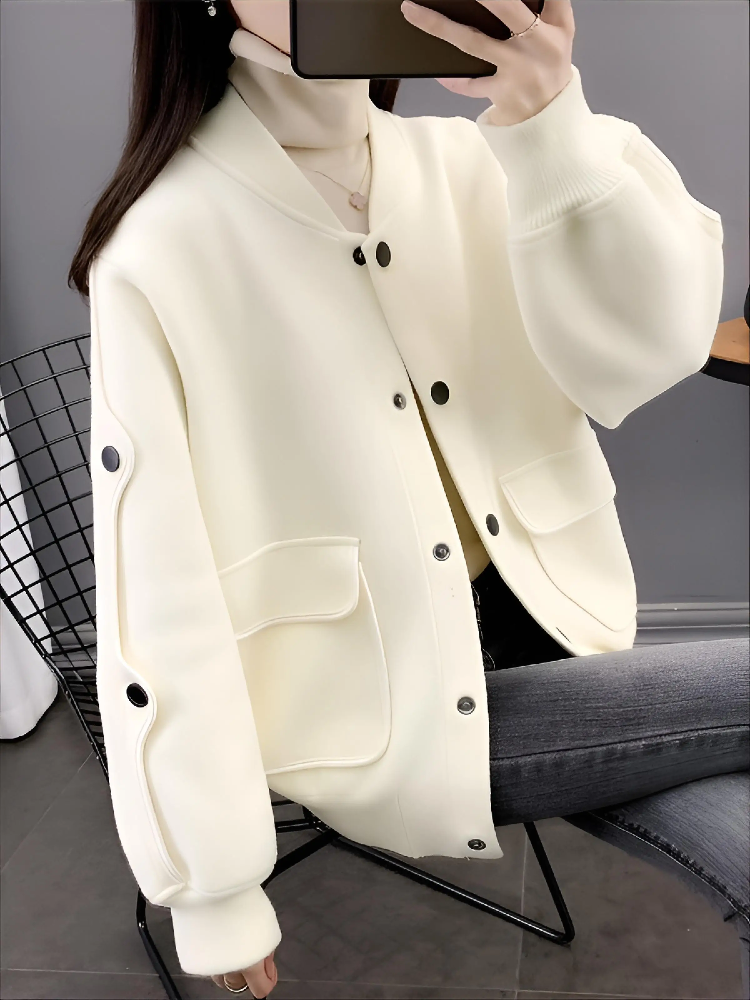 

Бейсбольные куртки для спортзала, женские зимние меховые подкладки, теплые, термокомфортные, съемные, лоскутные, с функцией пуховика, милые оригинальные полоски Y2K