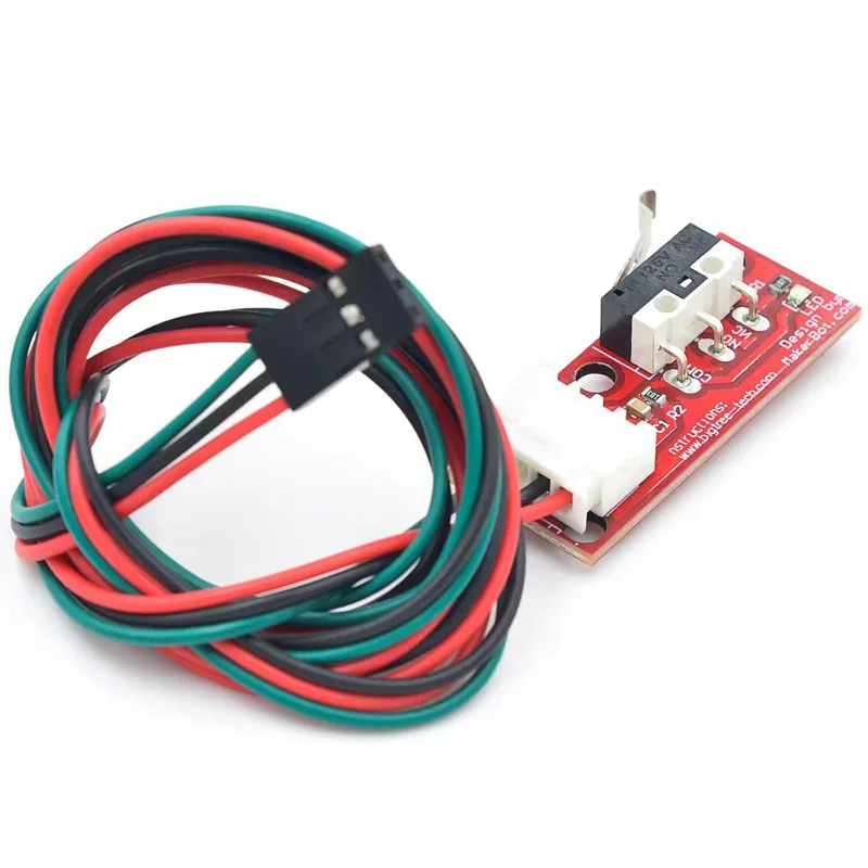 3D Printer Accessories Ends Mechanical Limit Switches RAMPS 1.4 Individually Wrapped Red