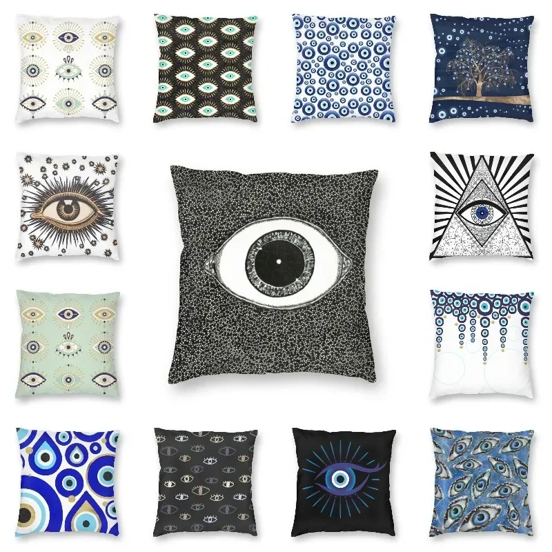 

Скандинавская мода турецкий бохо сглаза амулет наволочка Nazar Boho очаровательная наволочка для дивана домашний декор декоративная подушка